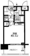 レジディア大森東 607 間取り図