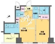 カスタリア北上野 1204 間取り図