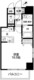 ルクレ池袋 901 間取り図