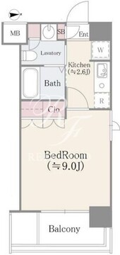 アグリパーク深川 804 間取り図
