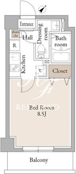 グランカーサお花茶屋 403 間取り図