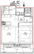 エスレジデンス錦糸町パークサイド 802 間取り図