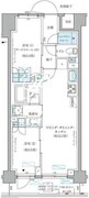 パークアクシス文京本郷 704 間取り図
