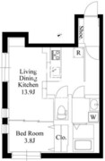 グランパセオ用賀 202 間取り図
