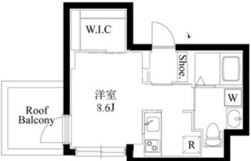 グランパセオ用賀 401 間取り図