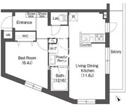 アイフラット方南町 301 間取り図
