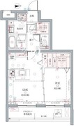 クレヴィスタ墨田 401 間取り図