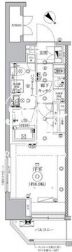 セジョリ浅草 203 間取り図