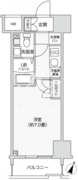 レジディア笹塚2 802 間取り図