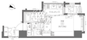 ズーム月島 303 間取り図