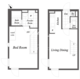 ルクレ目黒不動前 402 間取り図