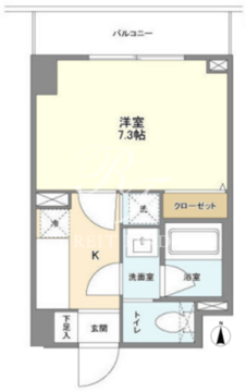 Ｌ・ＢＡＳＥ押上 S-707 間取り図