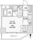 レジディア笹塚2 1010 間取り図