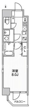 ブラウ本所一丁目 201 間取り図