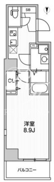 ブラウ本所一丁目 603 間取り図