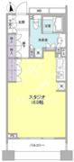 パークフラッツ銀座イースト 904 間取り図