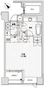 カスタリア銀座 1101 間取り図