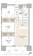 ライトテラス新宿御苑 1003 間取り図