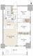 ライトテラス新宿御苑 502 間取り図