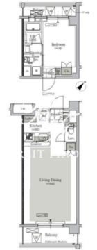 パークキューブ西ヶ原ステージ 436 間取り図