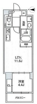 四谷坂町レジデンス 112 間取り図