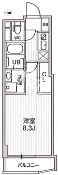 四谷坂町レジデンス 502 間取り図