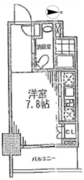 カスタリア門前仲町2 603 間取り図 ?>