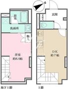 フィーカ大井町 205 間取り図