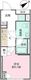 フィーカ大井町 407 間取り図