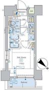 ＳＳ．ＦＬＡＴ北品川 1302 間取り図