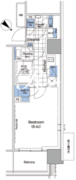 パークハビオ赤坂タワー 506 間取り図