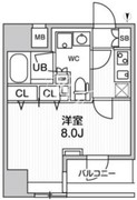 ジェノヴィア浅草橋2スカイガーデン 902 間取り図