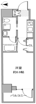 ステージグランデ錦糸町2 403 間取り図