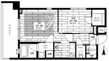 ステージグランデ錦糸町2 1001 間取り図