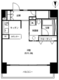 パークキューブ東品川 701 間取り図