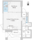 トラスト学芸大学 303 間取り図