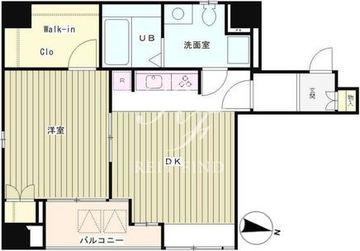 レオーネ三越前 502 間取り図