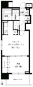 KDXレジデンス芝公園 201 間取り図