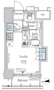 CORVAL大森 702 間取り図