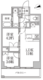 レジディア新御徒町2 911 間取り図
