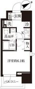 レジディア大森2 605 間取り図