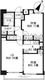 レジディア三軒茶屋2 304 間取り図