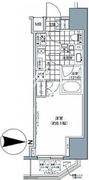 パークハビオ上野3丁目 805 間取り図 ?>