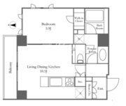 KDXレジデンス恵比寿 604 間取り図