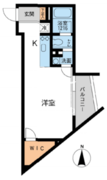 アーデン芝公園 206 間取り図
