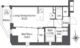 ディームス上野御徒町 504 間取り図