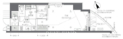 ズーム新宿夏目坂 504 間取り図
