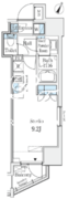 グラシア神保町 204 間取り図