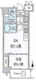 クレストコート押上 201 間取り図