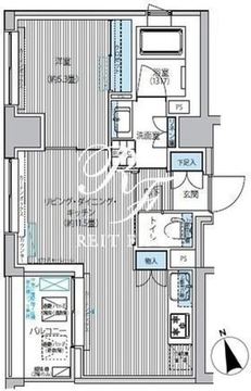 御幸レジデンス日本橋茅場町 907 間取り図